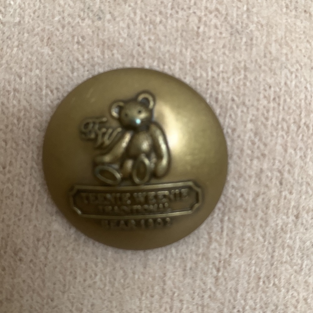 Teenie Weenie beige girl’s coat sz small - Picture 2 of 5